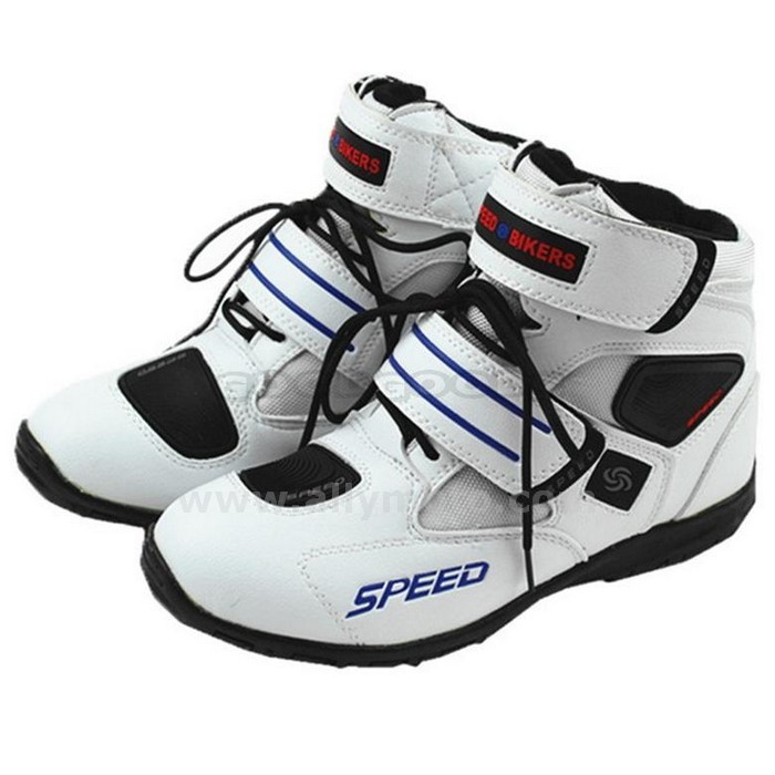 131 Touring Boots Men Microfiber Leather Racing Motocross Off-Road Motorbike Ankle Shoes@3